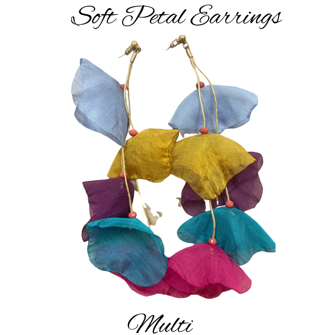 Soft Petal Earrings