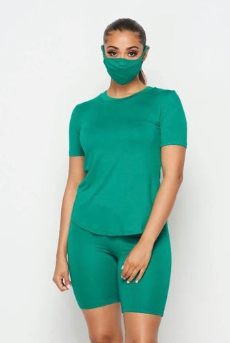 Chill and Relax (Plus Size) set w/ Mask *SALE*