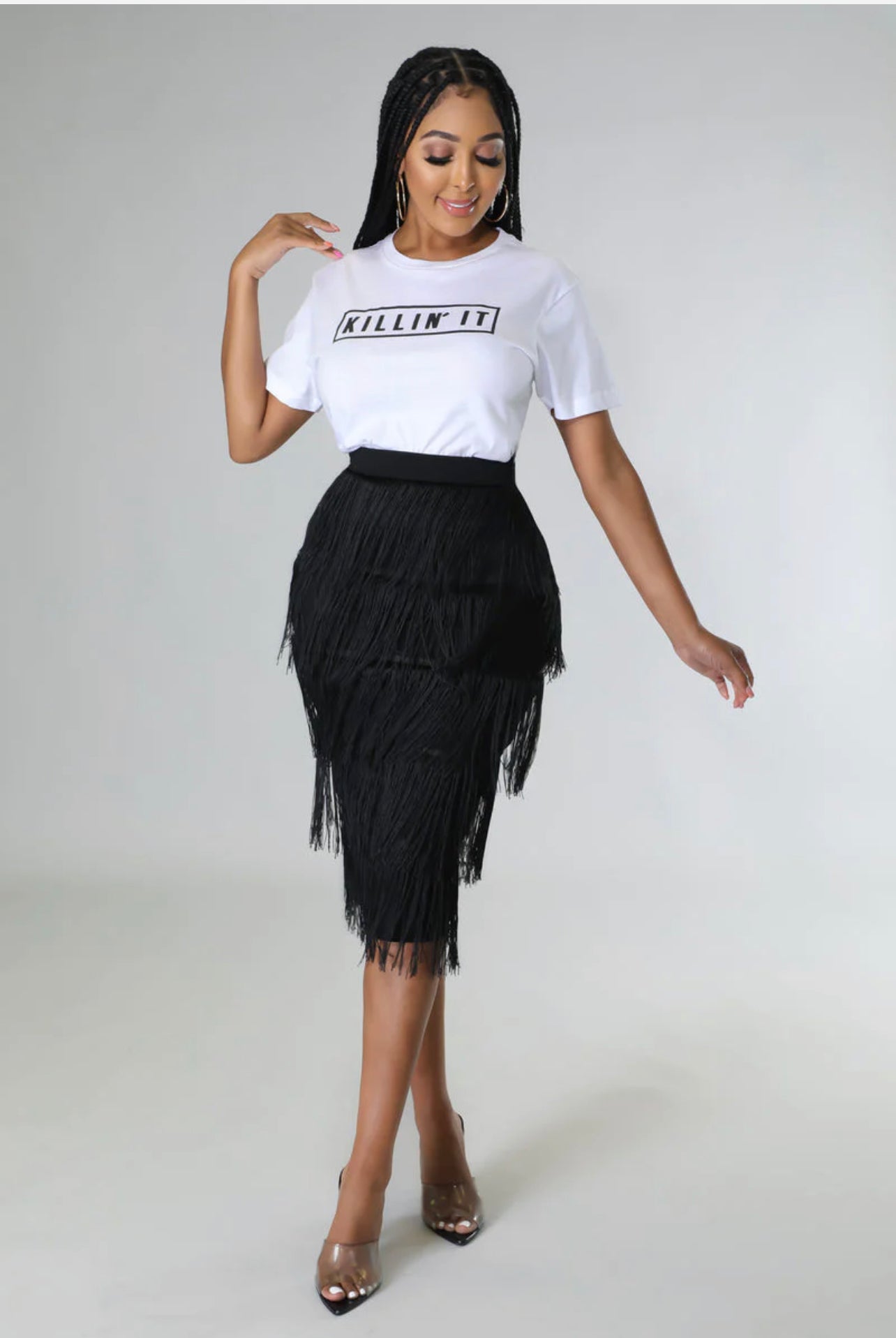 Tina’s Fringe Skirt