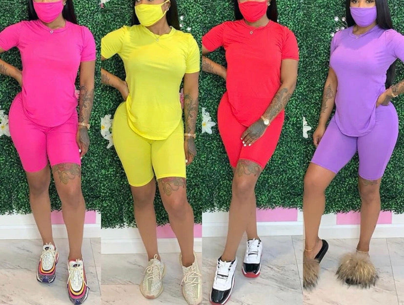 Chill and Relax (Plus Size) set w/ Mask *SALE*